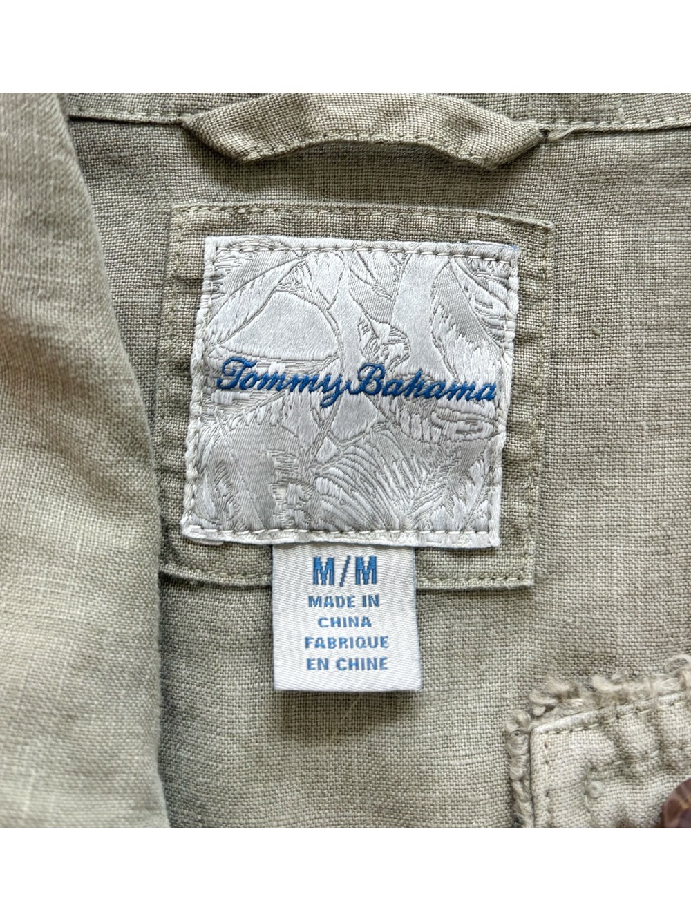 Tommy Bahama Two Palms Cinch Waist Utility Jacket - Picture 4 of 4